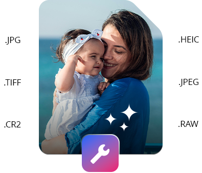 Repair Photos in Any Format